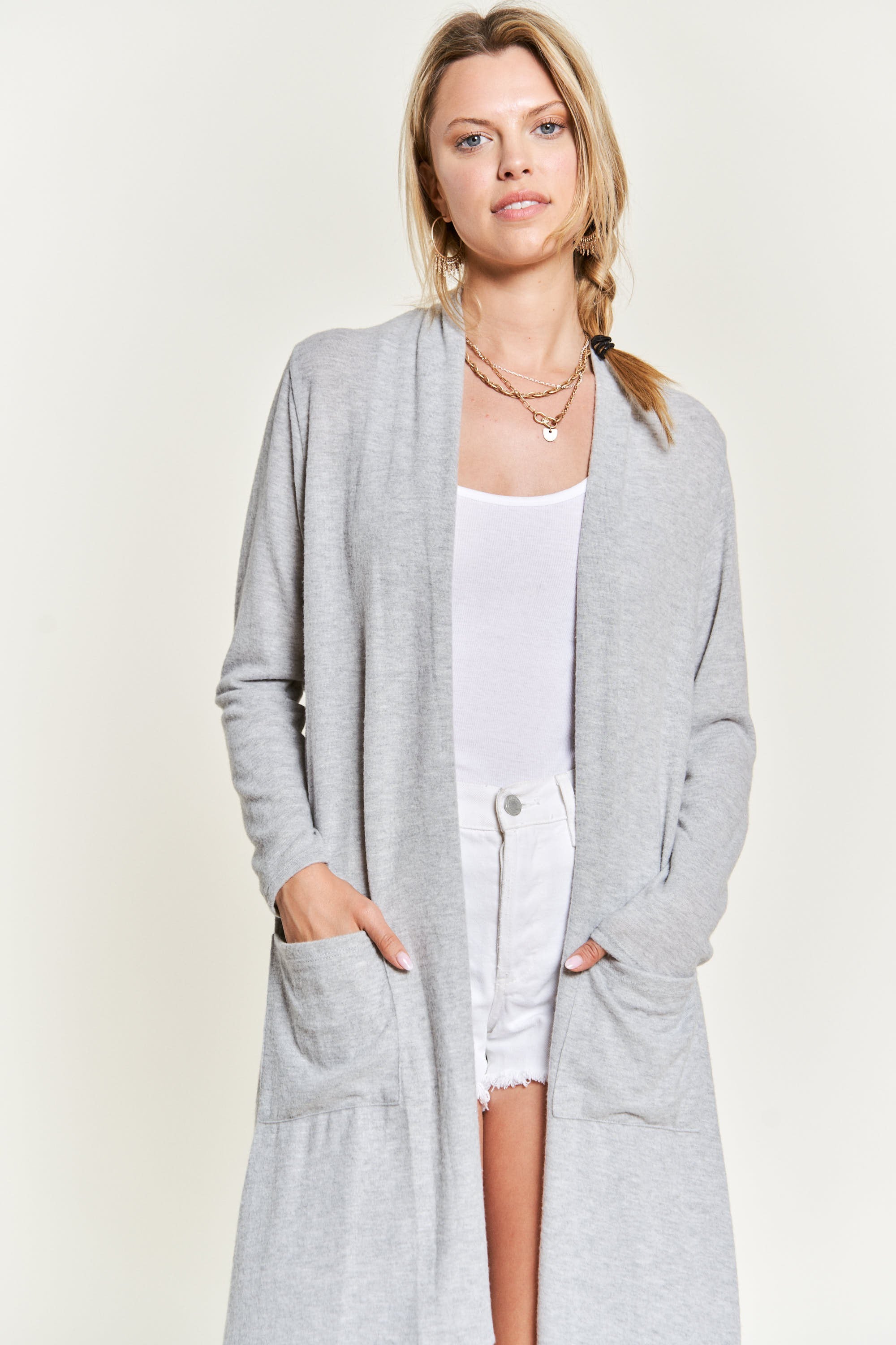 Long Body & Sleeve Cardigan – GLOW UP SHOPS