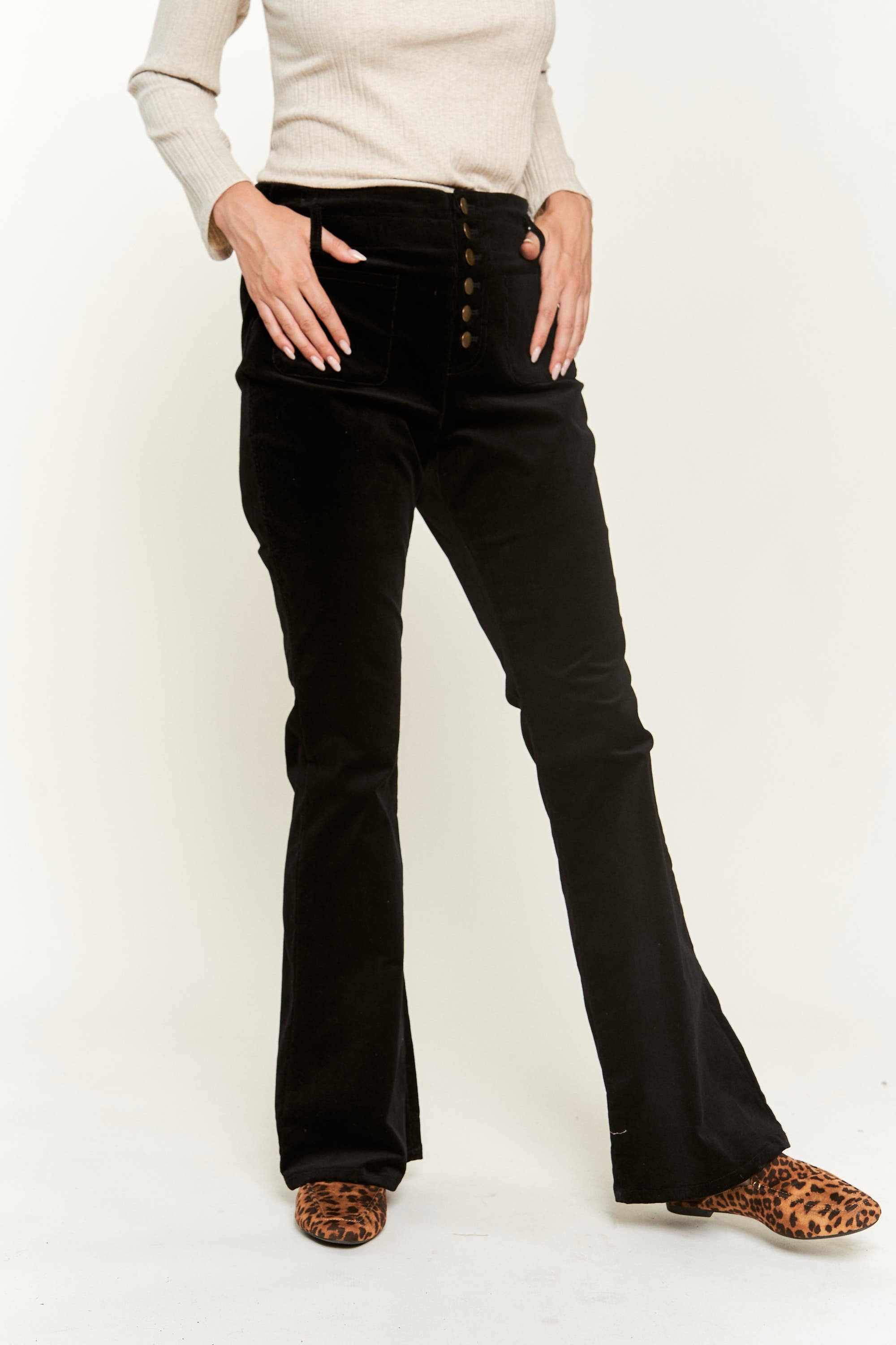 Corduroy Flare Pants – GLOW UP SHOPS